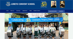 Desktop Screenshot of loretoconventschool.org