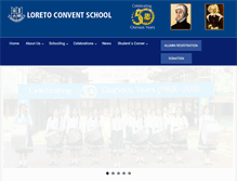 Tablet Screenshot of loretoconventschool.org